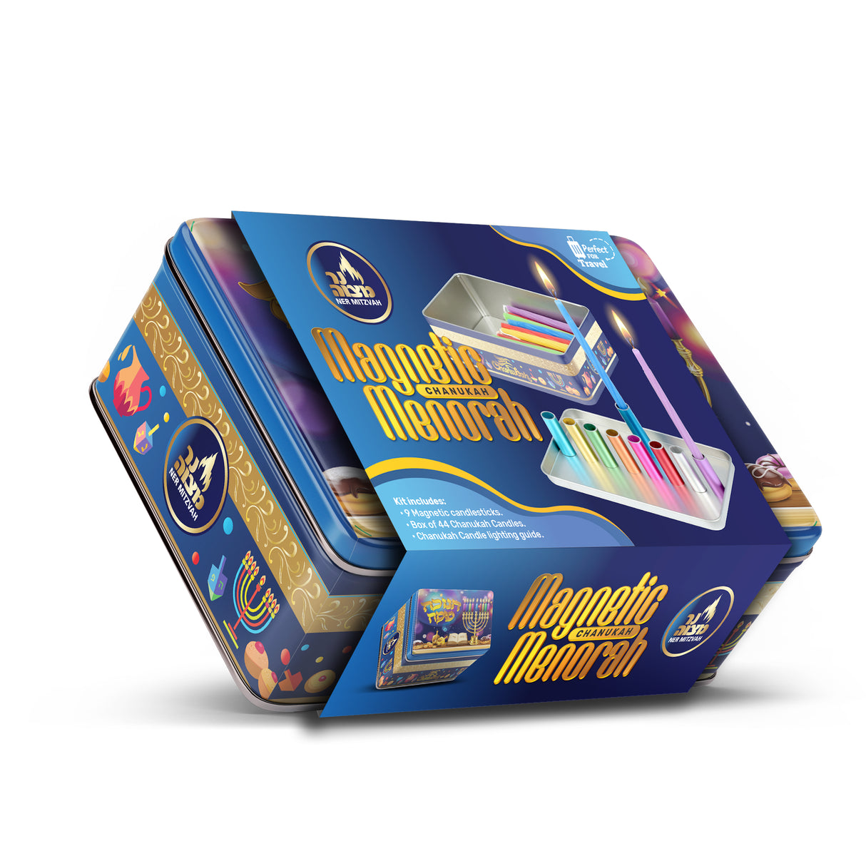 Magnetic Menorah Set