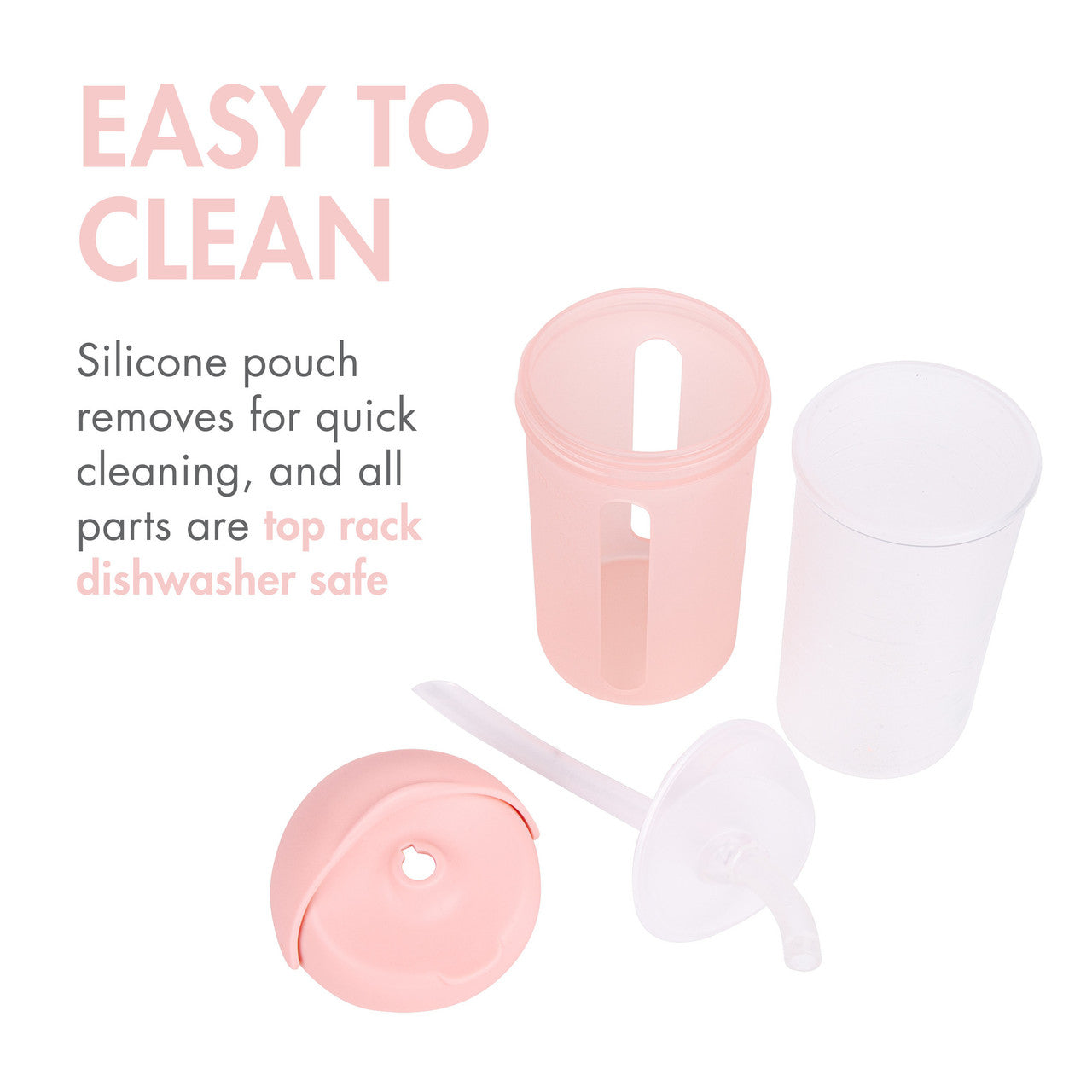 Boon Swig 9 oz. Silicone Straw Cup in Mint