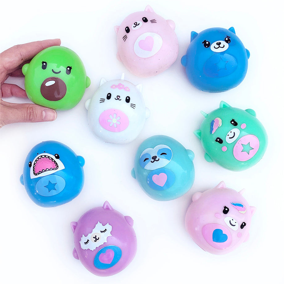 Bubble Stuffed Squishy Friend – Treehouse Toys