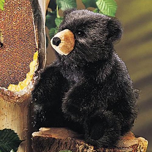 Baby Black Bear Puppet