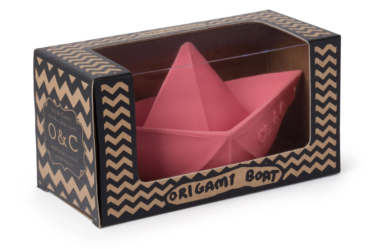 Origami Boat - Pink