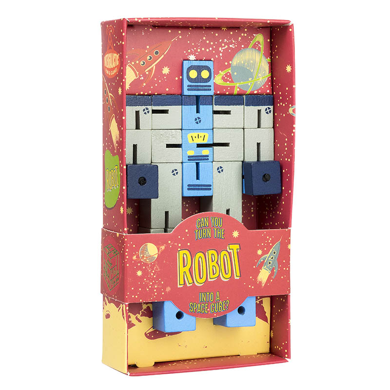 Puzzle Planet Robot