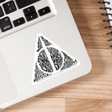 Vinyl Sticker Deathly Hallows