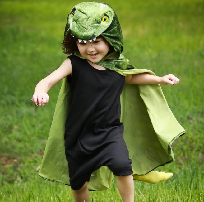 T-Rex Hooded Dinosaur Cape