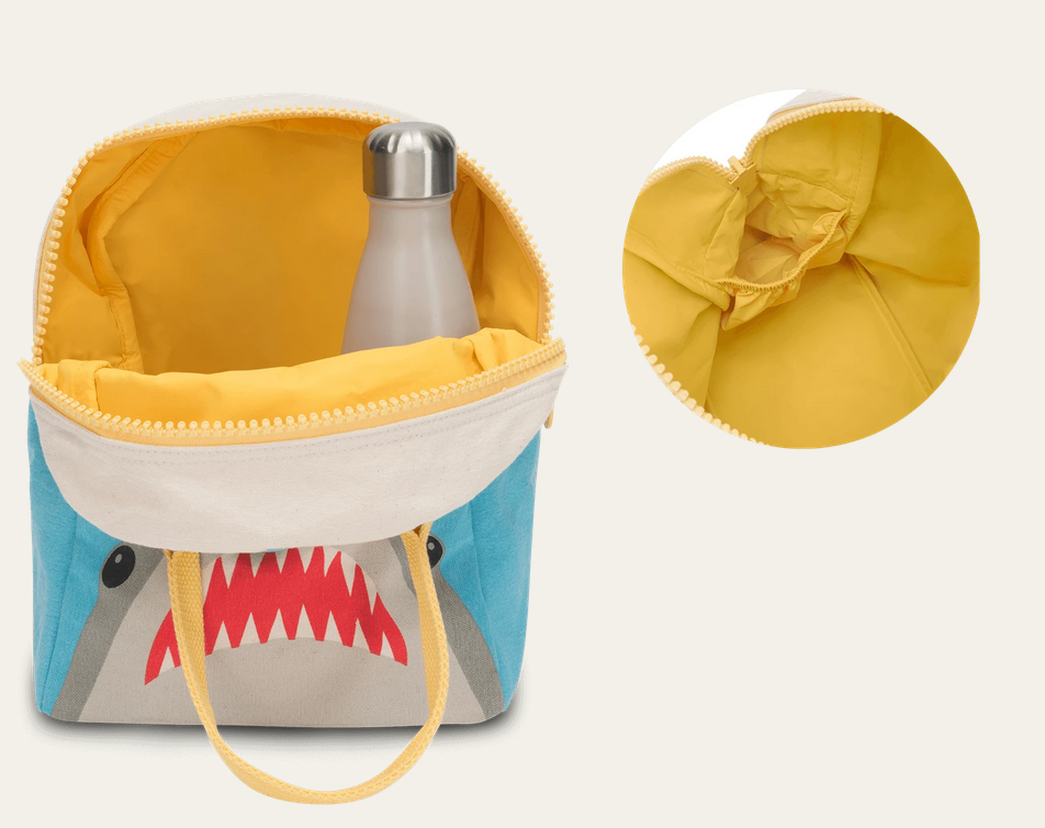 Zipper Lunch Bag | Shark