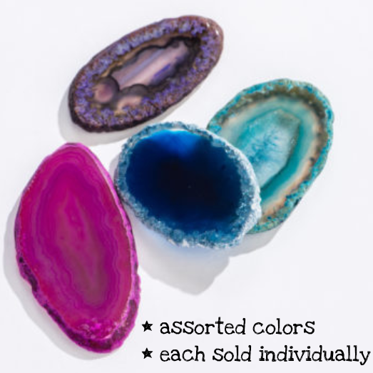 Rock | Dyed Agate Slice