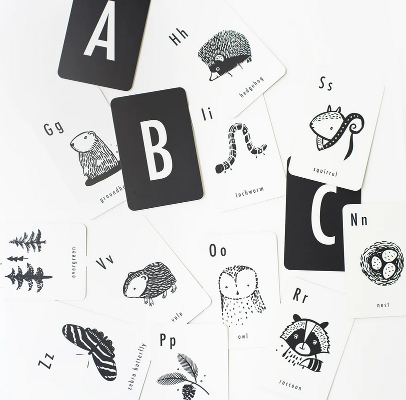 Woodland Alphabet Cards