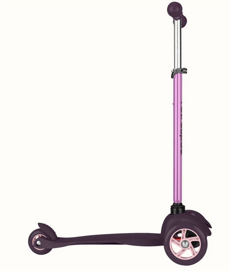 Chipmunk Kids' Kick Scooter | Lilac with three wheels, slip-resistant deck, and easy rear brake for safe, smooth rides.