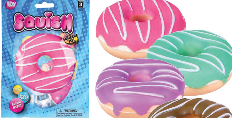 Donut sales squishy toys