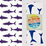 Sunscreen Towel Hooded Sharks