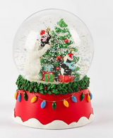 Polar Bear & Penguins Snowglobe