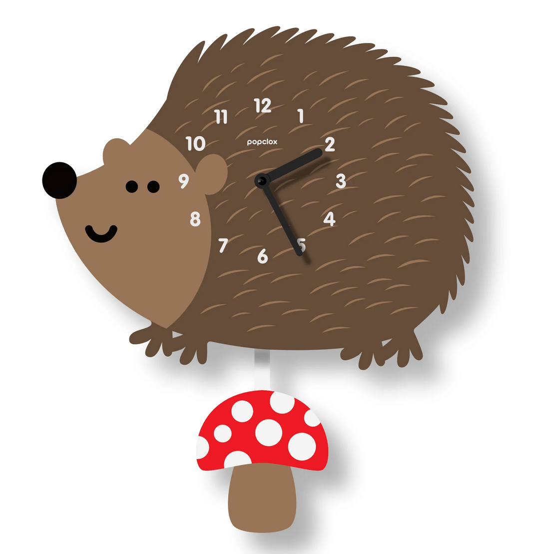 Acrylic Pendulum Clock | Hedgehog