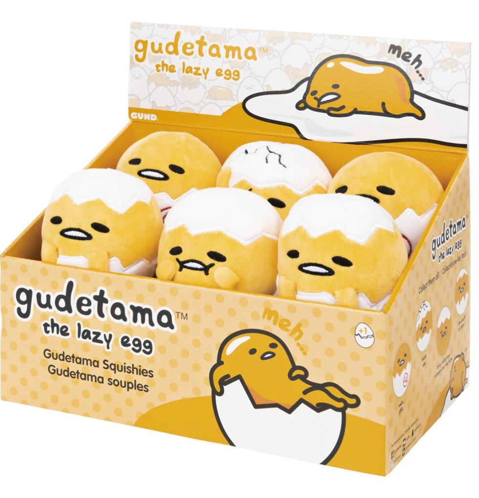 Gudetama Round Squishy