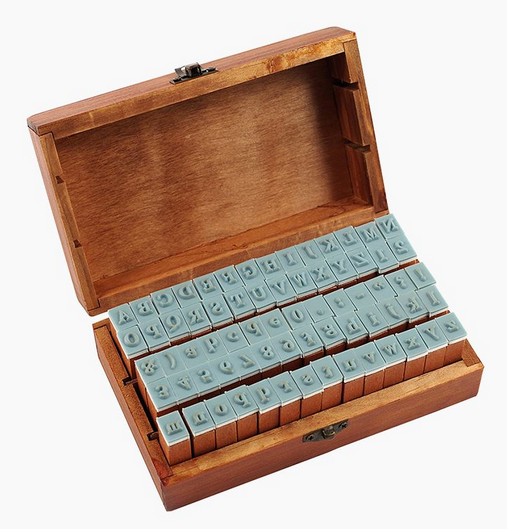 Letterpress Stamp Set