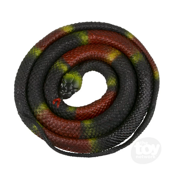 Ball Python Rubber Snake 46 inch - Play Animal by Wild Republic