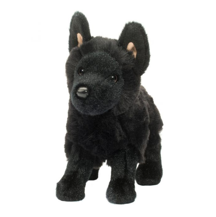 black german shepherd stuffed animal