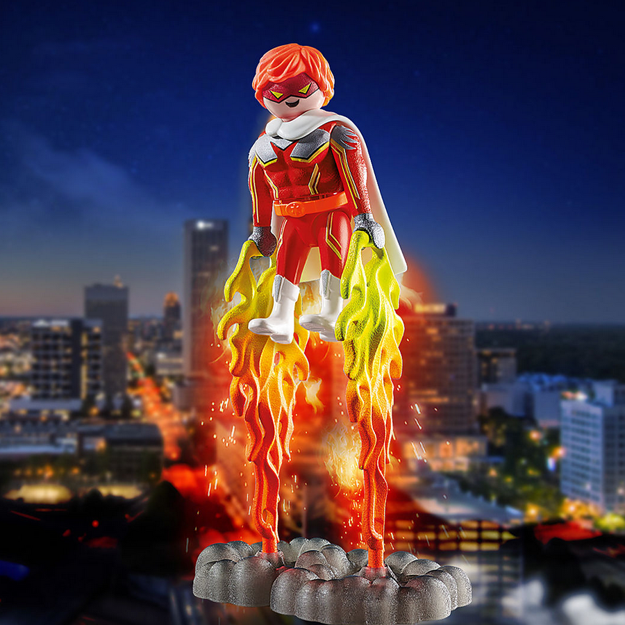 Special Plus | Superhero with Flame Feet