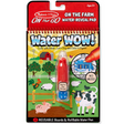 Water Wow Farm water-reveal pad with four reusable farm scenes and refillable water pen for mess-free coloring.