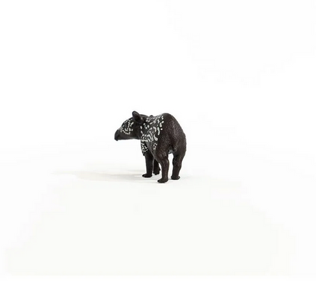 Tapir Baby figurine showing detailed black and white markings, perfect for imaginative play and storytelling.