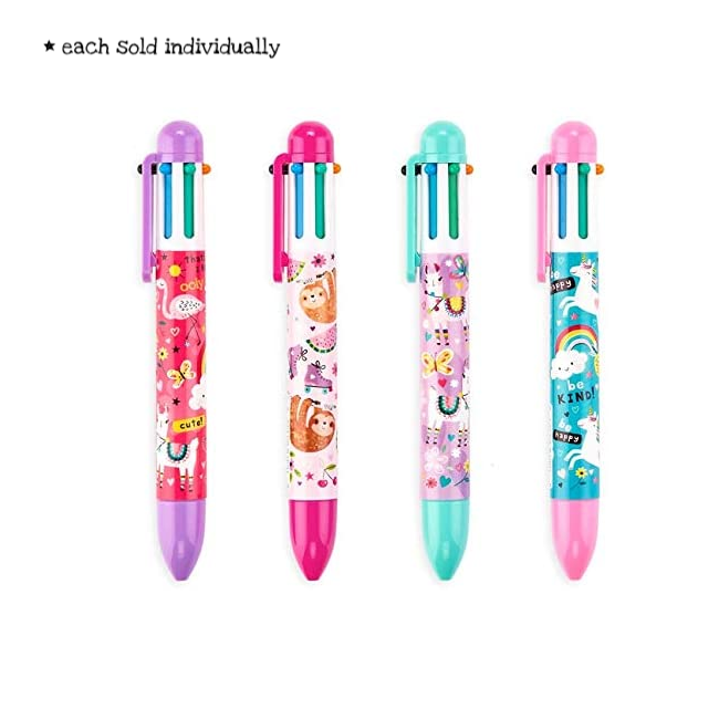 Cute Cartoon 6in1 Color Pen –