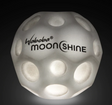 Moon Ball | Moonshine glowing in the dark with craters, a light-up hyper bouncy ball for nighttime play.