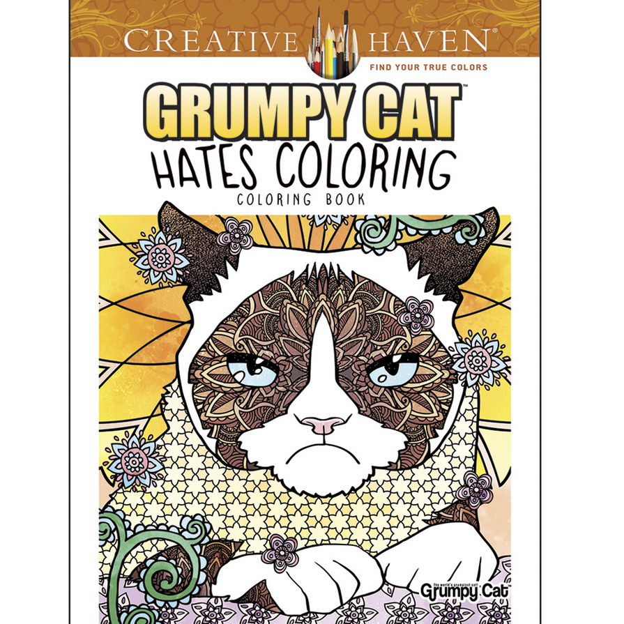Grumpy Cat Hates Color Coloring Book