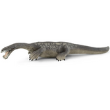 Nothosaurus toy figure with razor teeth and textured body, realistic sea predator for dino enthusiasts and storytellers.