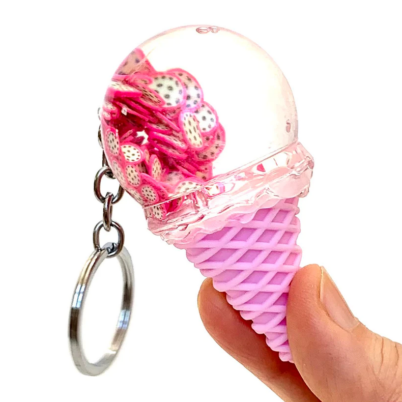 ice Cream keychain, keychain ice cream