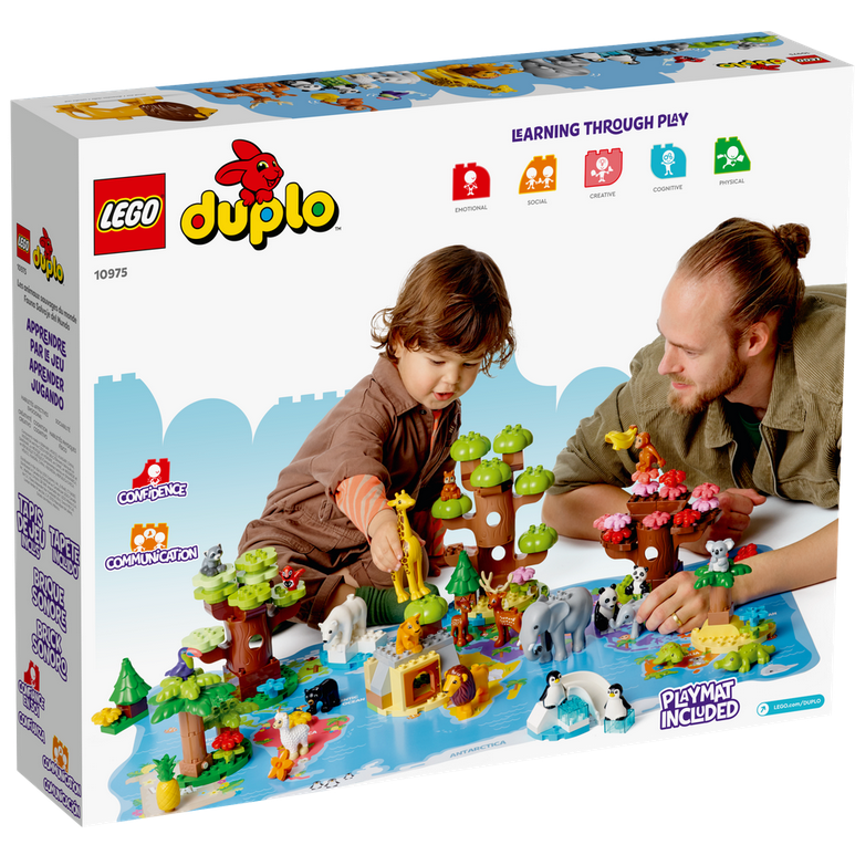 LEGO®10975 - Animaux sauvages du monde - LEGO® DUPLO® Wild Animals