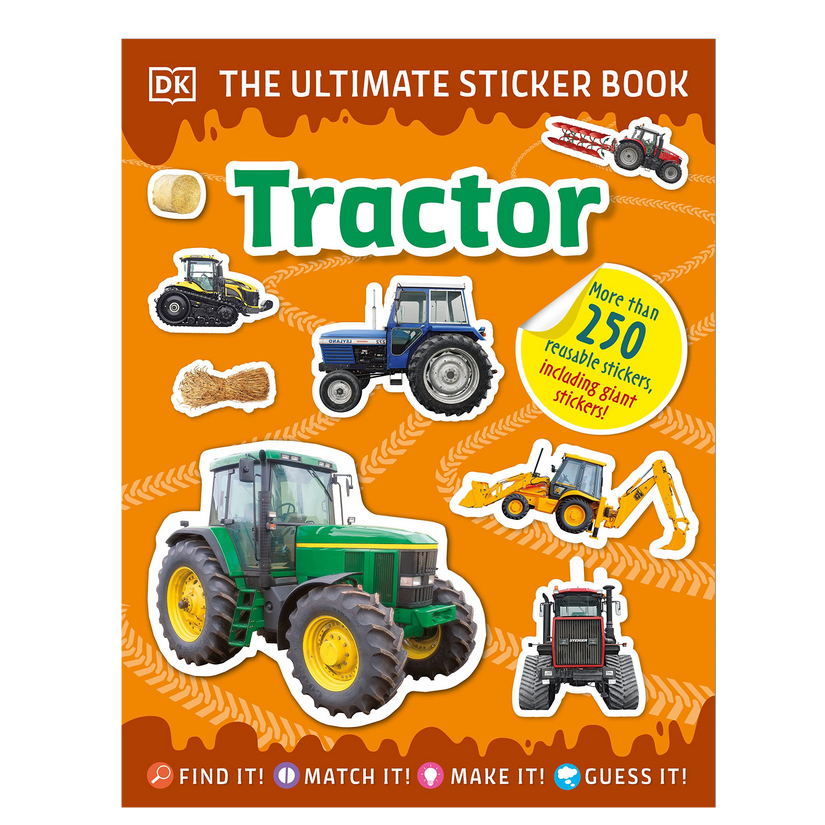 Ultimate Sticker Book: | Tractor