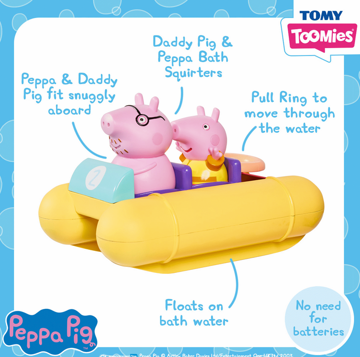 Pedalo　Pull　Peppa　Pig　Go　–　Treehouse　Toys