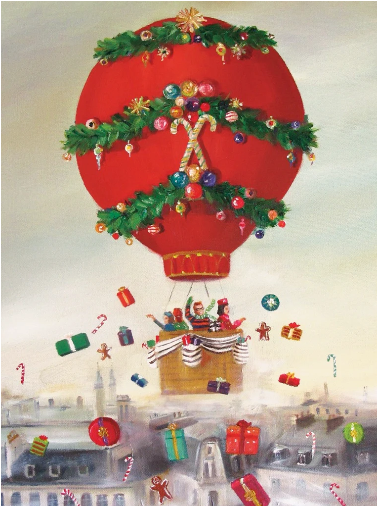 500pc Christmas Balloon Ride Puzzle