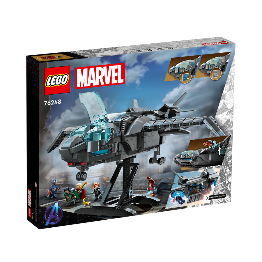 Super Heroes The Avengers Quinjet Treehouse Toys