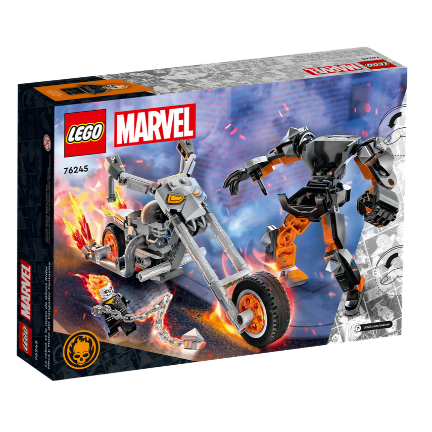 Super Heroes Ghost Rider Mech & Bike – Treehouse Toys