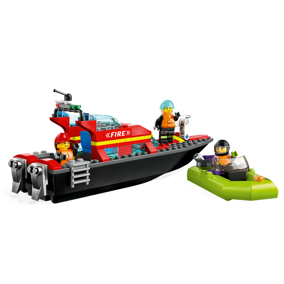 Lego city discount fire boat
