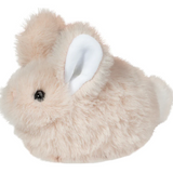 Lil Bitty Tan Bunny plush toy with soft tan fur and white inner ears, perfect for Easter baskets and snuggling.
