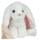 Bunny Soft White plush toy with soft white fur and pink ears, perfect for cuddling and gifting to children.