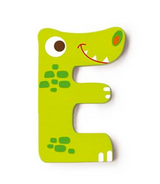 Wooden Letter E