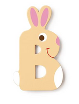 Wooden Letter B