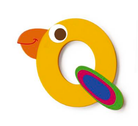 Wooden Letter Q