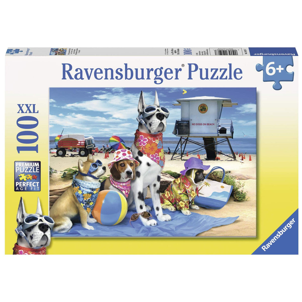 100pc No Dogs on the Beach Puzzle