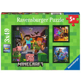 49pc Minecraft Biomes Puzzles