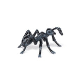 Ant figurine measuring 5.10 cm x 1.80 cm x 4.00 cm with detailed black body and legs.