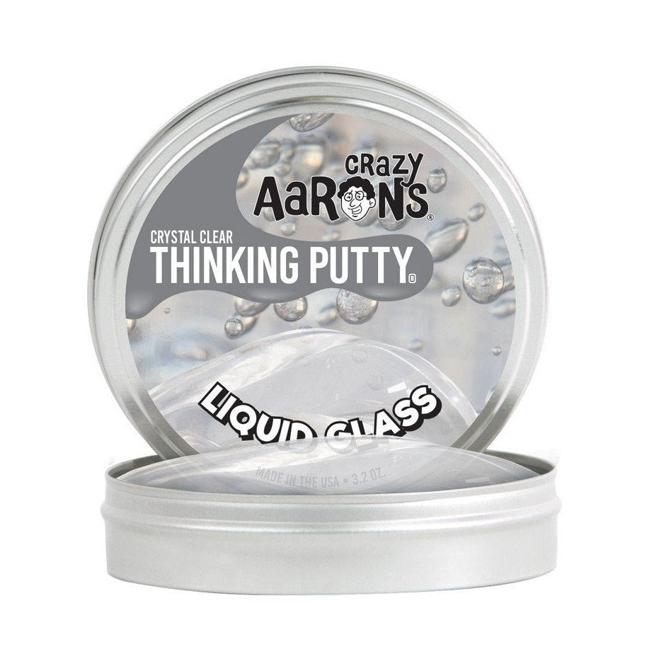 Liquid Glass Crystal Clear Thinking Putty