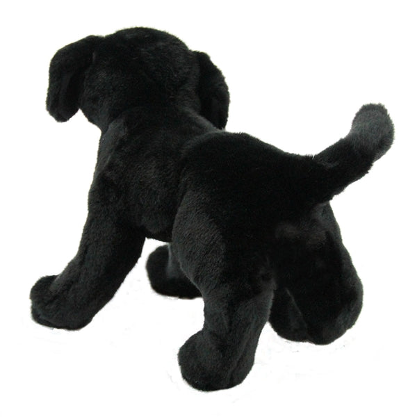 black lab plush toy