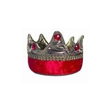 Red & Gold King Crown