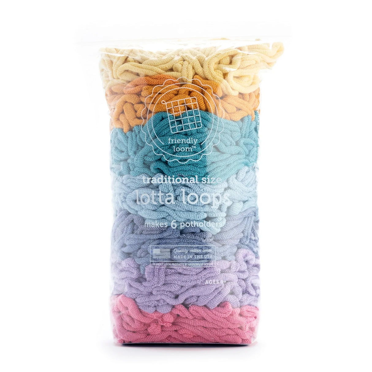 Potholder Loops: Traditional Size Botanicals