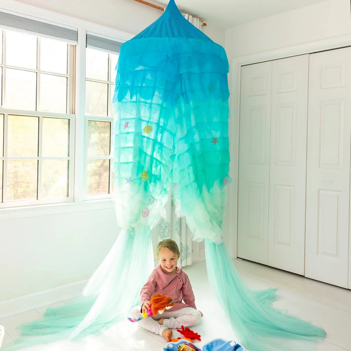 Light-Up Mermaid Canopy