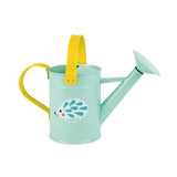 Happy Garden Watering Can metal watering can with yellow handle and hedgehog design for ages 3 and up.