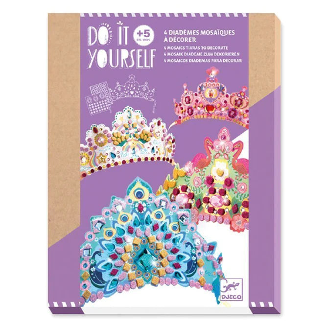 DIY Mosaic Tiaras